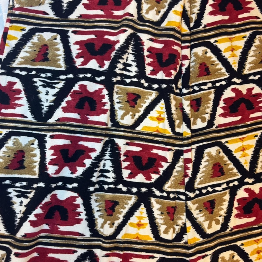 NWT Jones New York Multicolor Geometric Midi Dress Petite Large - Picture 3 of 6